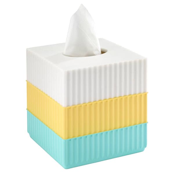 IZOD&#174; Clubhouse Stripe Tissue Box Cover