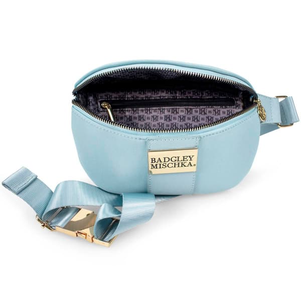 Badgley Mischka Sage Scuba &amp; Vegan Leather Belt Bag