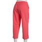 Petite Emily Daniels Cotton Sheeting Solid Capri Pants - image 20