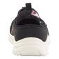 Womens Easy Spirit Bling Fashion Sneakers - Black - image 3