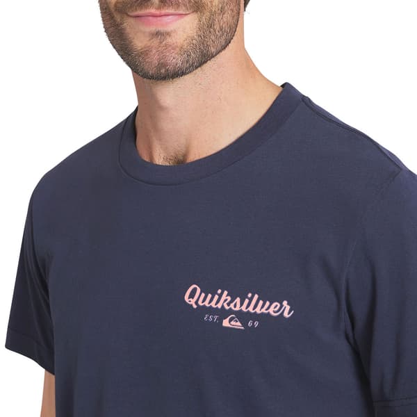 Young Mens Quicksilver Rejuvinate Graphic Tee