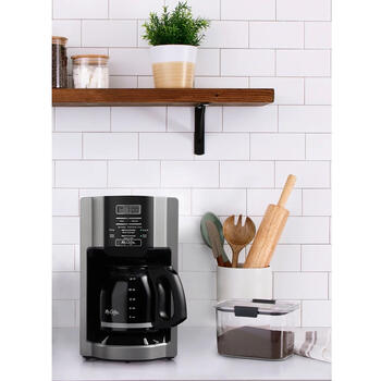 Mr. Coffee 4-Cup Coffee Maker, White - DR4-RB: Drip