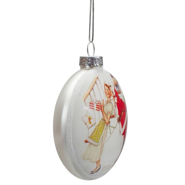 Northlight Seasonal Norman Rockwell Christmas Suprise Ornament