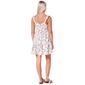 Juniors No Comment Cross Hatch Strap Smocked Bodice Sun Dress - image 2