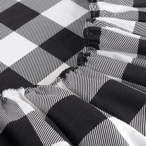 Kathy Ireland 100% Turkish Cotton Flannel Checkered Sheet Set