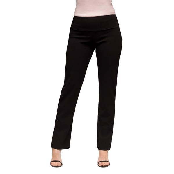 Womens 24/7 Comfort Apparel Stretch High Waist Dress Pants