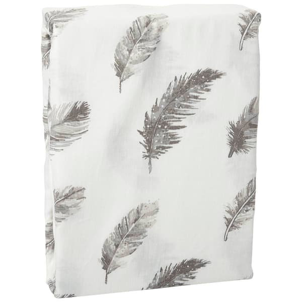 The Peanutshell Feathers Fitted Crib Sheet Boscov's