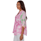 Petite Ruby Rd. Hothouse Florals Roll Tab Sleeve Blouse - image 4
