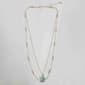 Ashley Gold-Tone Layered Daisy Pendant Necklace - image 1