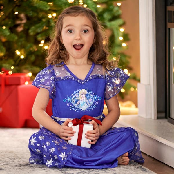 Girls Disney Frozen&#40;c&#41; Elsa Fantasy Nightgown - image 