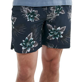 Young Mens Hurley Hibiscus Volley Swim Trunks