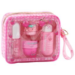 Girls Hot Focus Strawberry Travel Body Care
