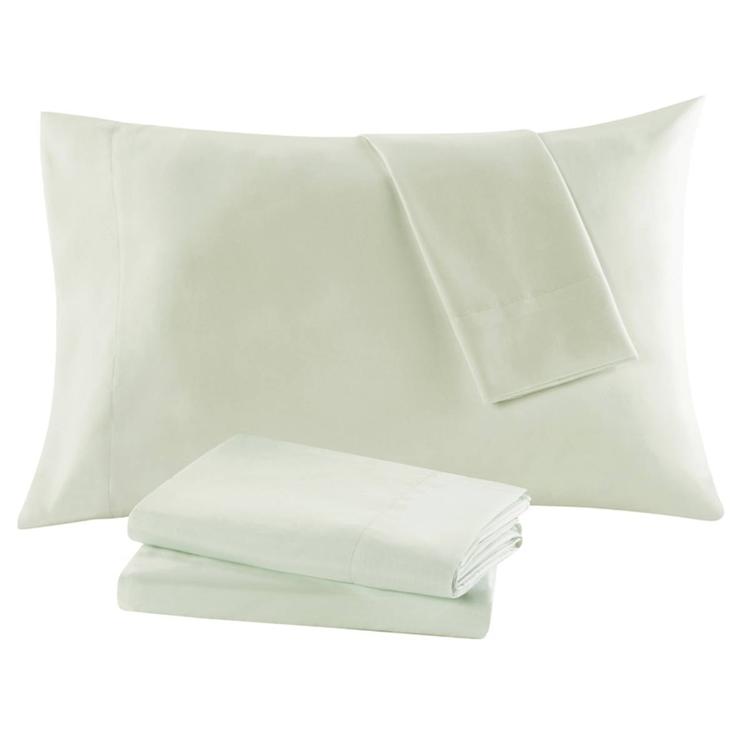VCNY Home Beckham Blue Damask Queen Bed-in-a-Bag Comforter Set