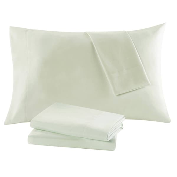 VCNY Home Beckham Blue Damask Queen Bed-in-a-Bag Comforter Set