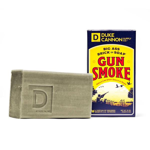Duke Cannon 10oz. Gun Smoke Brick of Soap - image 