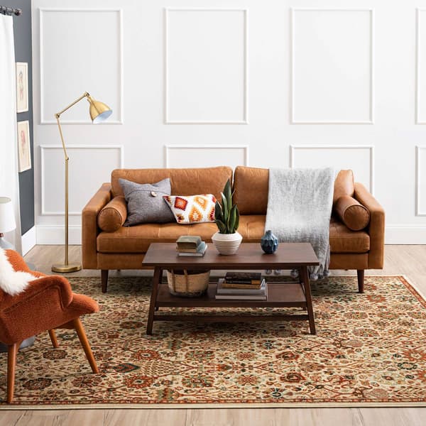 Mohawk Home Regents Halls Cream Area Rug
