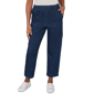 Petite Alfred Dunner Indigo Girls Pull On Cargo Pocket Jeans - image 1