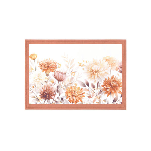 Threadmade Autumn Blooms Placemats - Set of 4