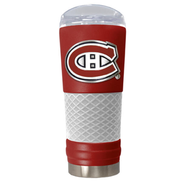 NHL Montreal Canadiens DRAFT Powder Coated Steel Tumbler - image 