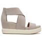 Womens Dr. Scholl's Fabric Strappy Wedge Sandals - image 2