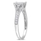 Diamond Classics™ 14kt. White Gold 1/2ctw. Diamond Princess Ring - image 4