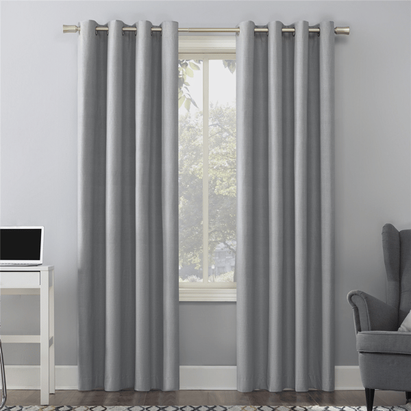 Sun Zero Cameron 100% Blackout Grommet Curtain Panel - image 