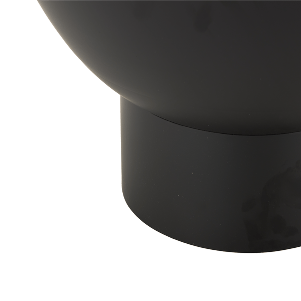 9th & Pike® Modern Black Metal Accent Table