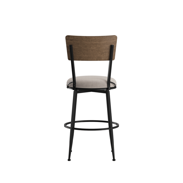 HH2 Home Creason Commercial Grade Bar Height Swivel Stool