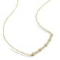 Gold Plated 1/3ctw Lab Grown Diamond Necklace - image 2