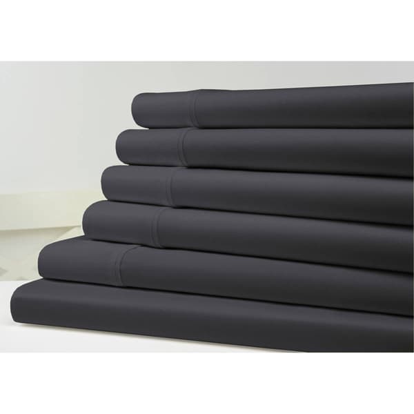 Kathy Ireland 1200TC 6pc. Cotton Rich Sheet Set - image 