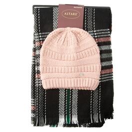 Calvin Klein Men's Marled Scarf & Beanie Hat Gift Set