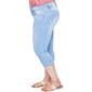 Plus Size Royalty Jeans 21in. Repreve 3 Button Basic Capri Pants - image 3