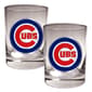 MLB Chicago Cubs 2pc. Rocks Glass Set - image 1