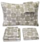 Sweet Home Collection 6pc. Monaco Geometric Microfiber Sheet Set - image 2