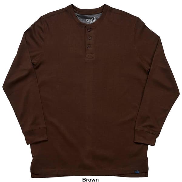 Mens Outdoor Canyon River™ Thermal Long Sleeve Henley
