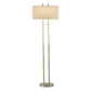 HomeRoots 62in. Silver Task Floor Lamp With Drum Shade - image 2