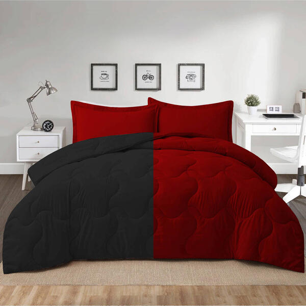 PeaceNest Lightweight Reversible Down Alternative Comforter Set - image 