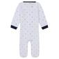 Baby Unisex &#40;NB-9M&#41; Tommy Hilfiger Emblem Footed Pajamas - image 2