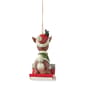 Jim Shore Dated 2024 Sledding Rudolph Ornament - image 5