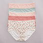 Plus Size Laura Ashley® Brushed Micro Brief Panties-LS8647-5PKCA - image 2
