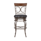 Linon Home Decor Bria Dark Bronze Big & Tall Barstool - image 2