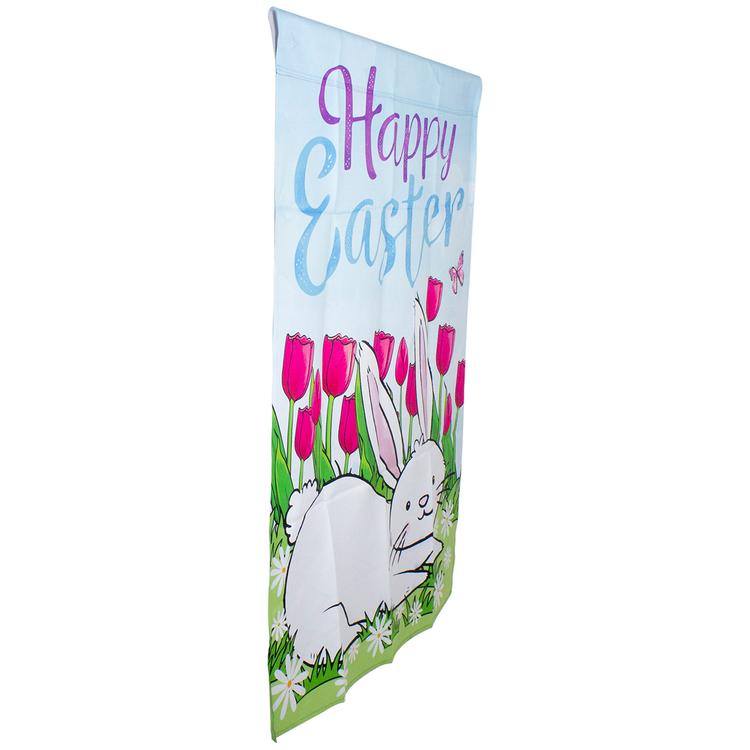 Northlight 28in. Happy Easter Bunny House Flag