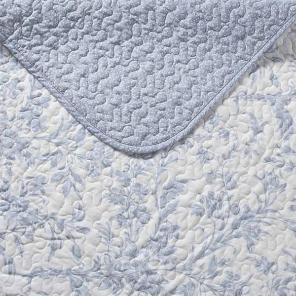 Laura Ashley Amberley Cotton Reversible Qulit Set