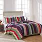 Greenland Home Fashions&#40;tm&#41; Marley Boho Stripes Quilt Set - image 1