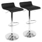 LumiSource Ale Contemporary Adjustable Bar Stools - Set of 2 - image 1