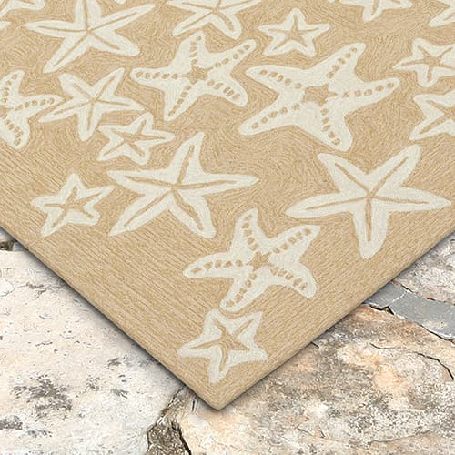 Liora Manne Capri Starfish Indoor/Outdoor Runner