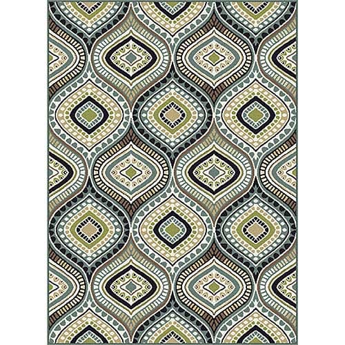 Tayse Capri Aurora Seafoam Accent Rug - 2'x3' - image 