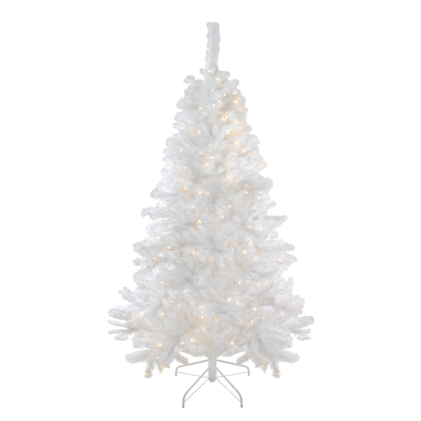 Northlight 6.5ft. Pre-Lit Iridescent Pine Christmas Tree - image 