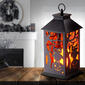 National Tree 12in. Halloween Lantern with Faux Candle - image 2