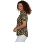 Womens Emaline Key Items Short Sleeve Round Neck Abstract Tee - image 4